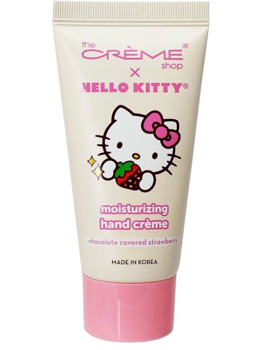 The Crème Shop Hello Kitty Moisturizing Hand Cream Choc Strawberry 1.69 fl oz